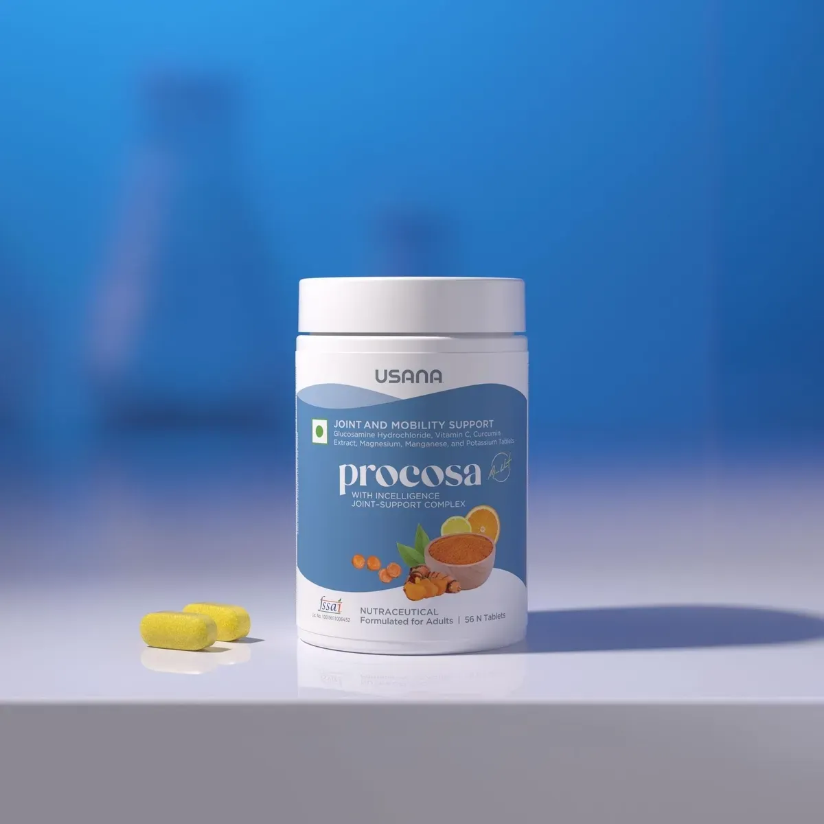 Official packaging for Procosa.