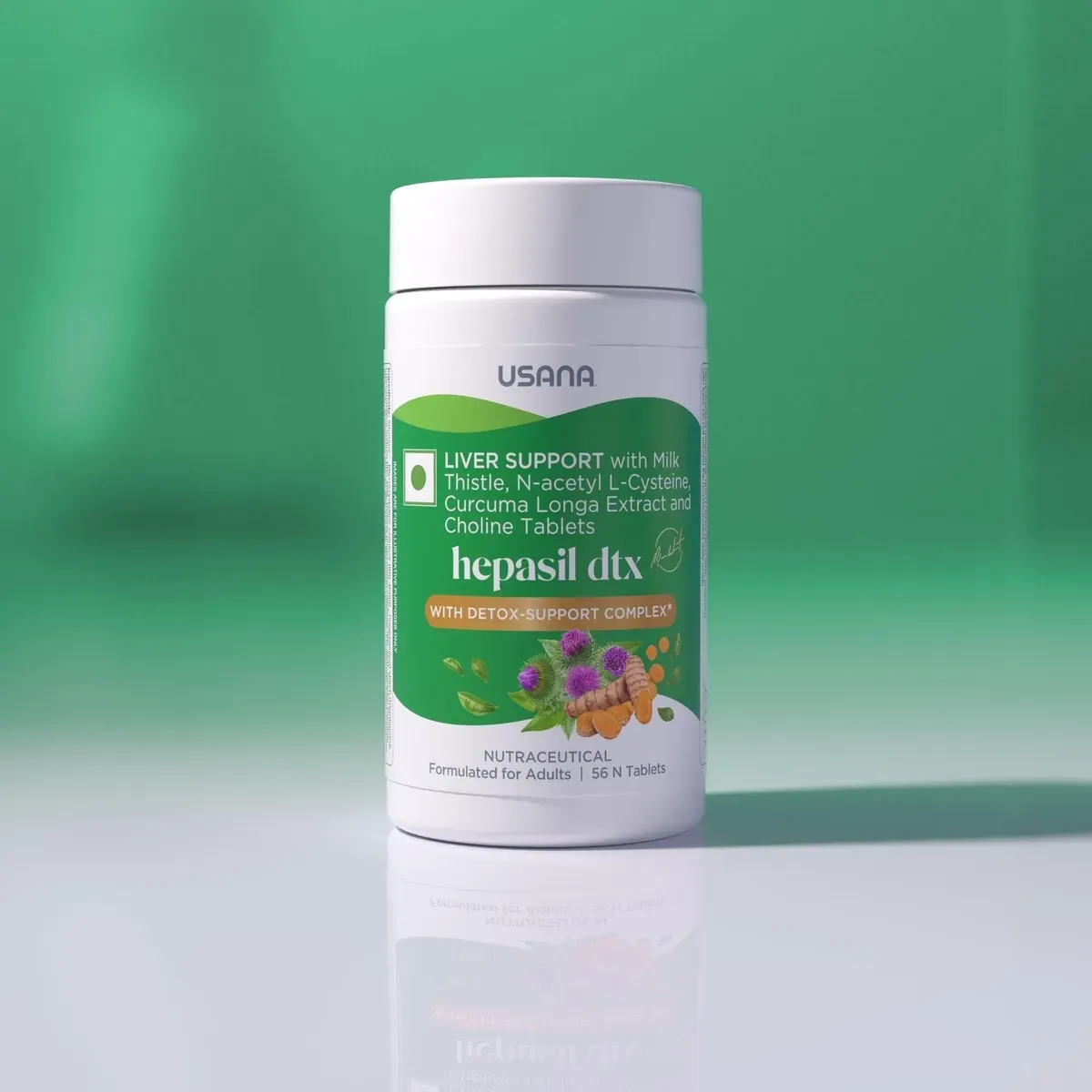 Official packaging for Hepasil DTX.