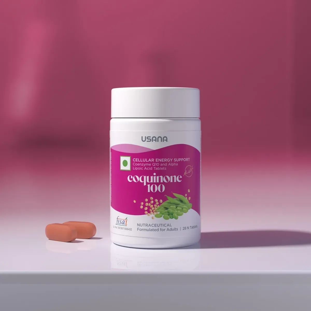 Official packaging for CoQuinone 100.
