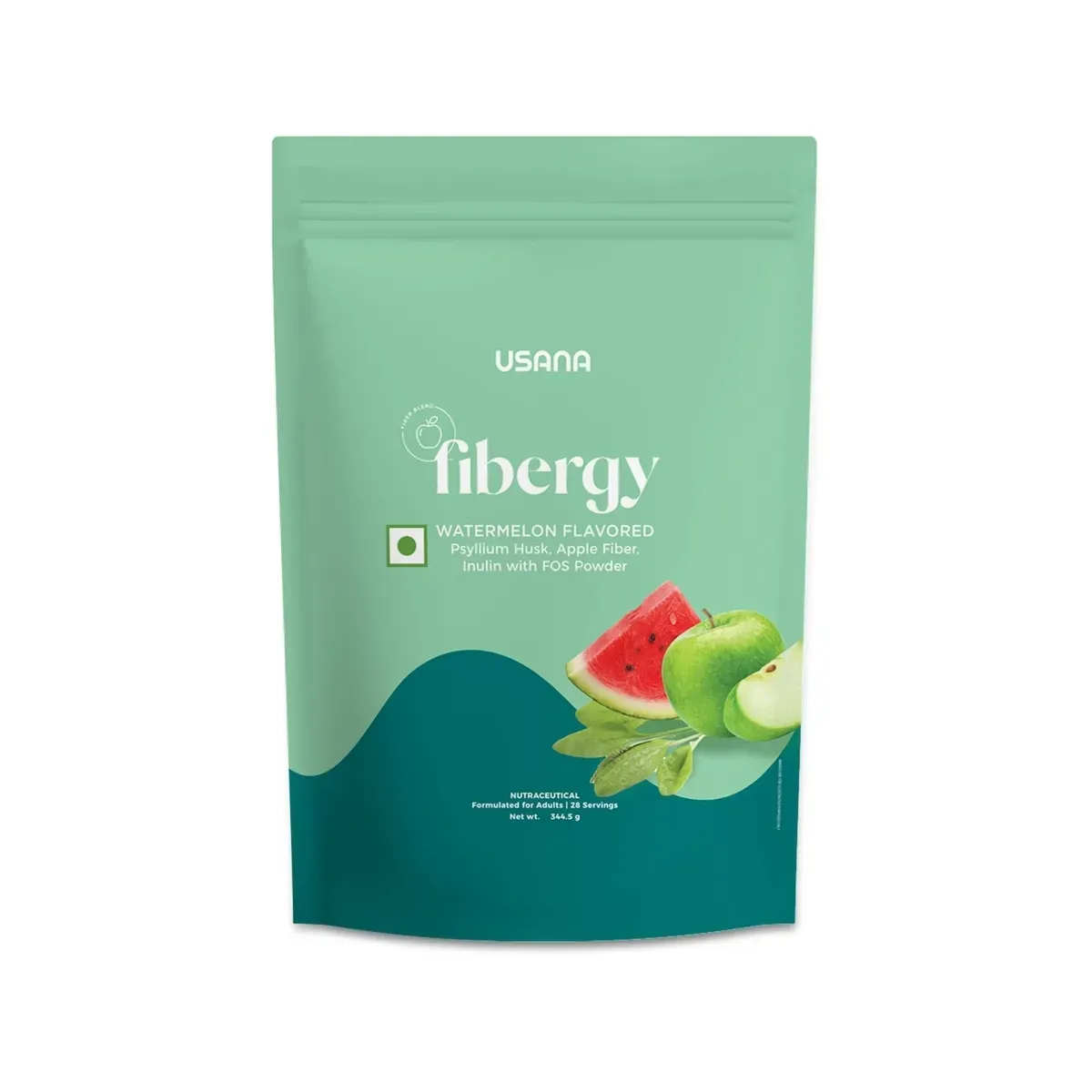 Official packaging for Fibergy.