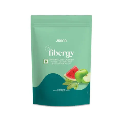 Official packaging for Fibergy.