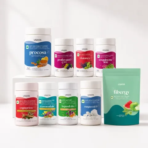 Official packaging for USANA Health 360 (Vegetarian).